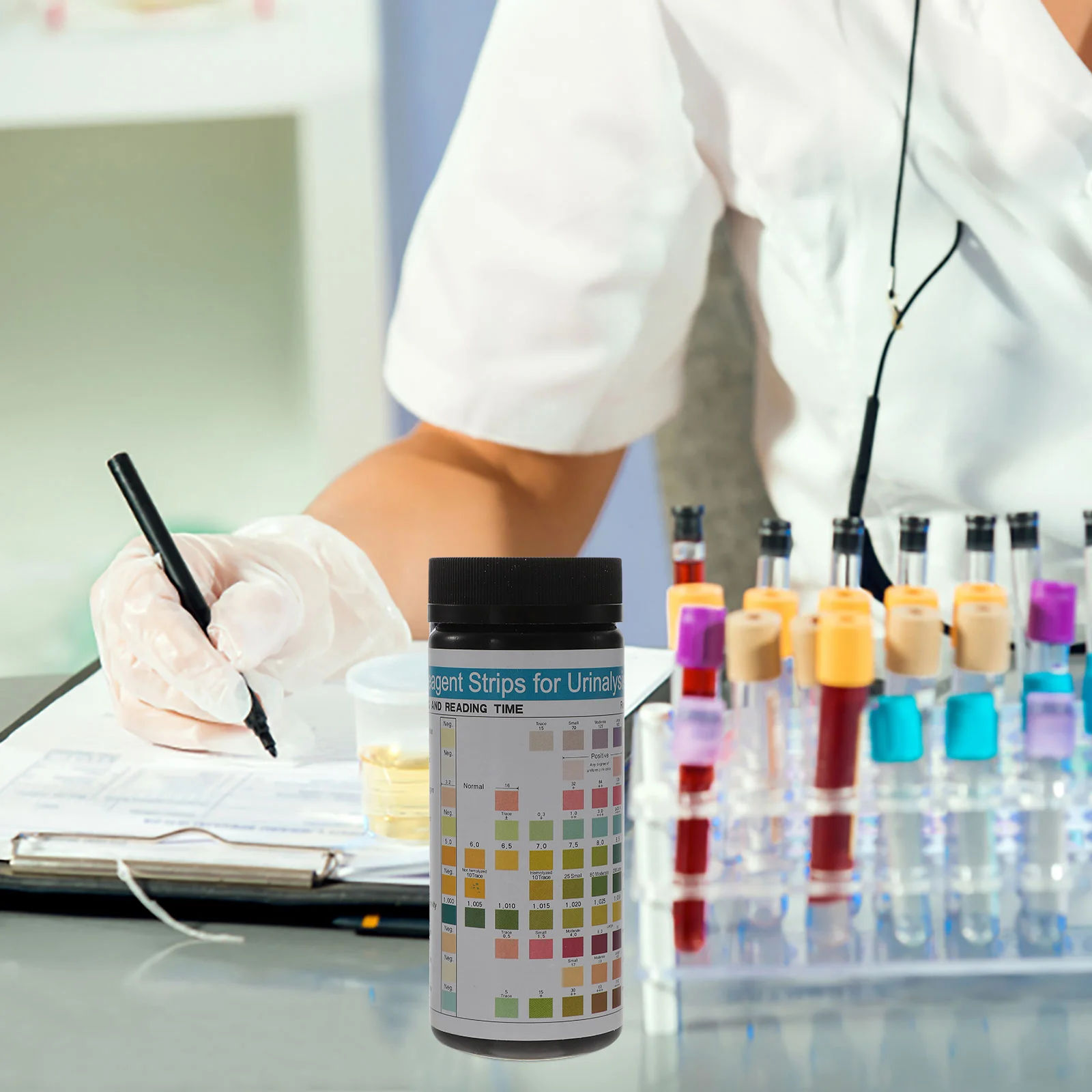 100 шт. фрезические тест-полоски для мочи людей бумага тестирования протеиновый