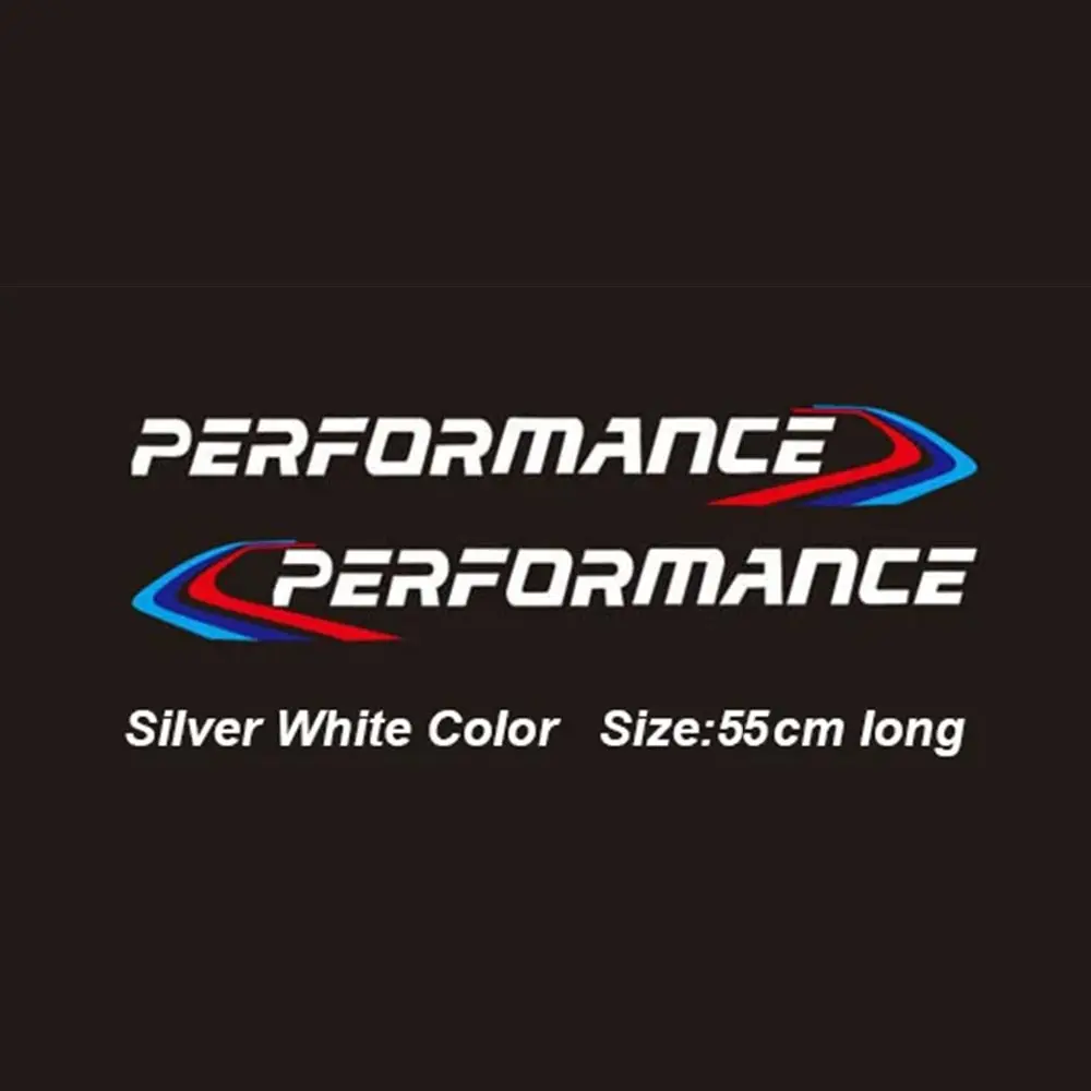 

2 шт. M Performance Limited Edition Светоотражающая наклейка на боковую дверь для BMW M F10 F30 E36 E34 E39 E87 E90 E46 X5 X6 G30 G11 F48 G01