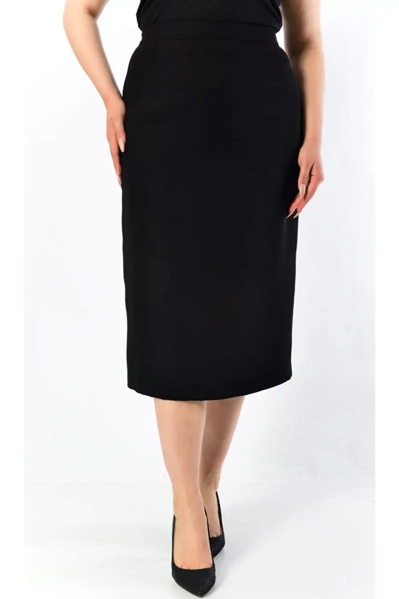 

Women black Midi skirt