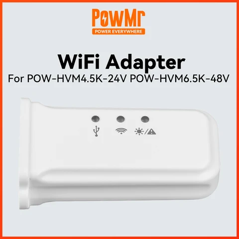 PowMr, 4,5 кВт, 6,5 кВт, солнечный инвертор, Wi-Fi адаптер для детской лампы