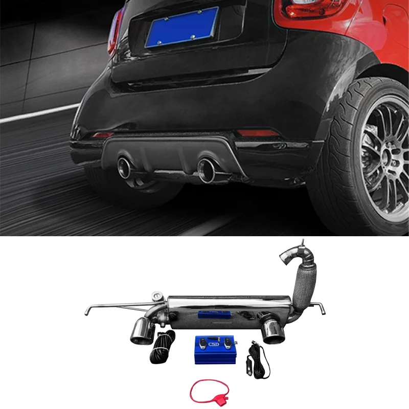 

For Smart 453 Fortwo 2015 to 2020 Year Exterior Modification Accessories BRABUS Exhaust Pipe