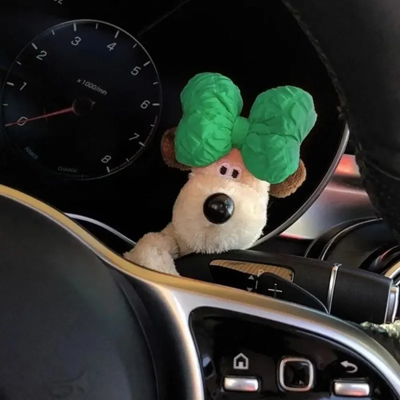 

Car Ornament Wiper Shield Turn Signal Cute Dog Personality Plush Doll Sentimental Car Decoration Supplie Style and Color Variety