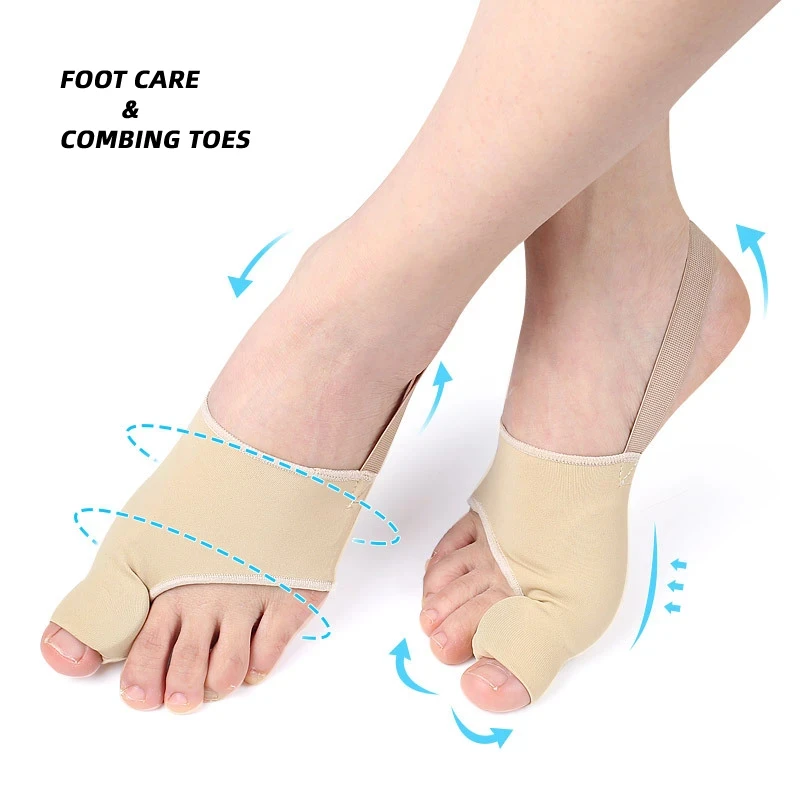 1 пара разделители для пальцев носков при вальгусной деформации