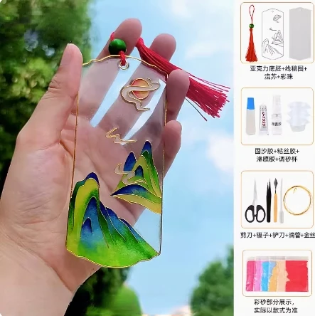 

Филигранная эмалевая живопись ZJ0913 для создания закладок