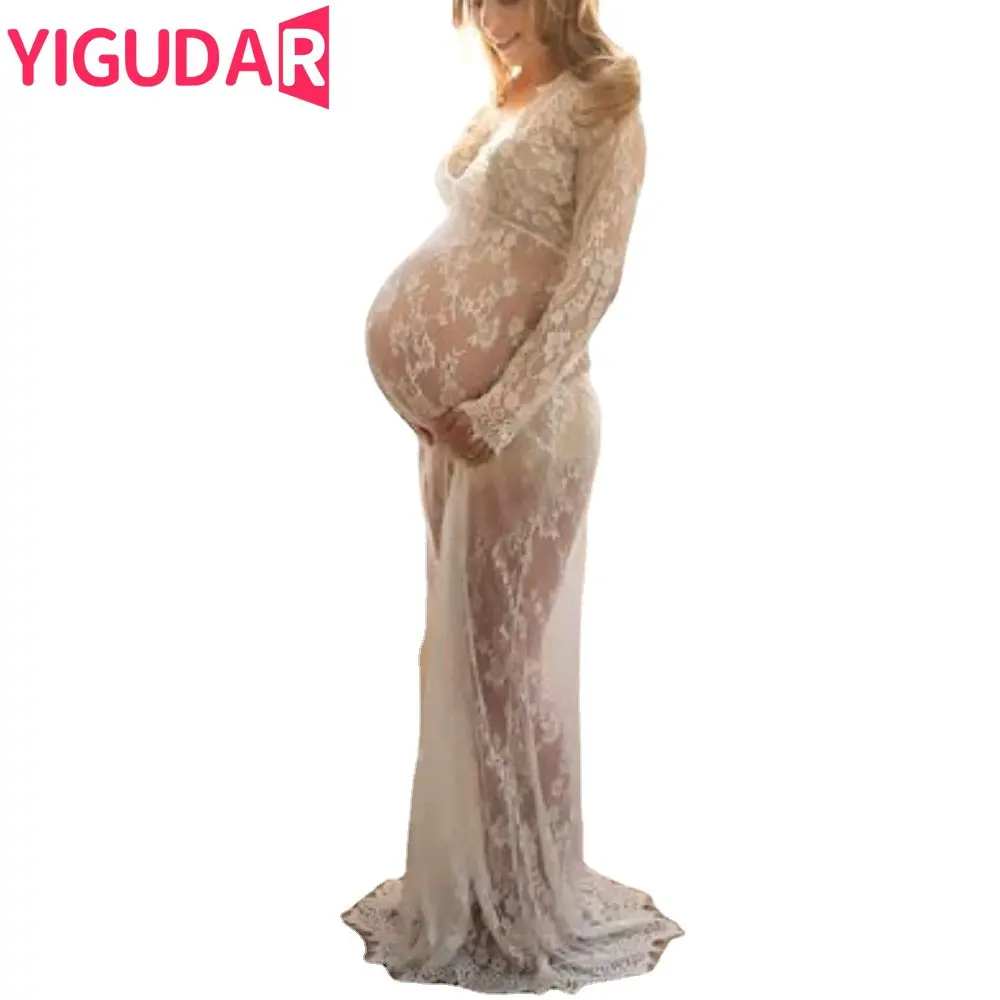 

Модное платье для фотосъемки для беременных кружевное платье для беременных красивое платье для беременных Одежда Платья для фотосъемки