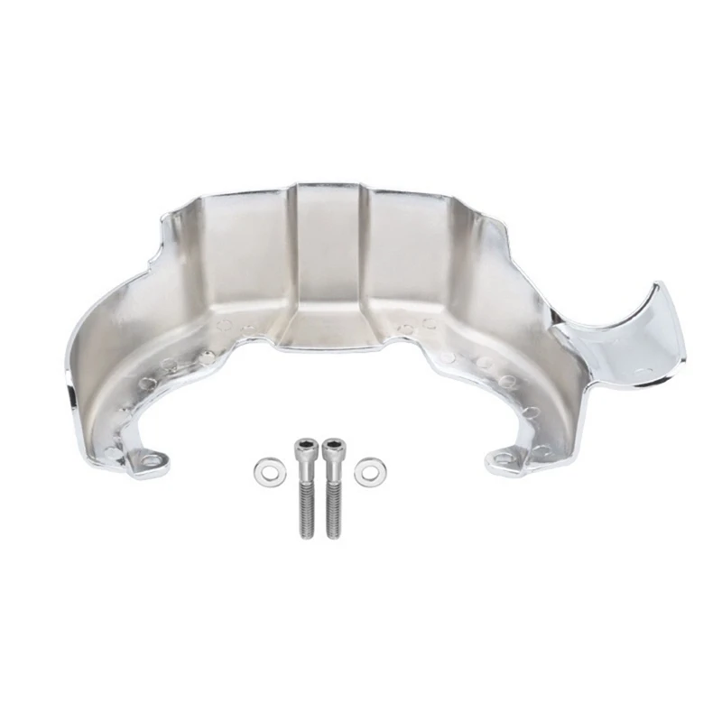 

Motorcycle Transmission Shroud Cover Parts Silver For Harley Touring Road King Electra Road Glide Standard FLHT FLTRX 2017-2022