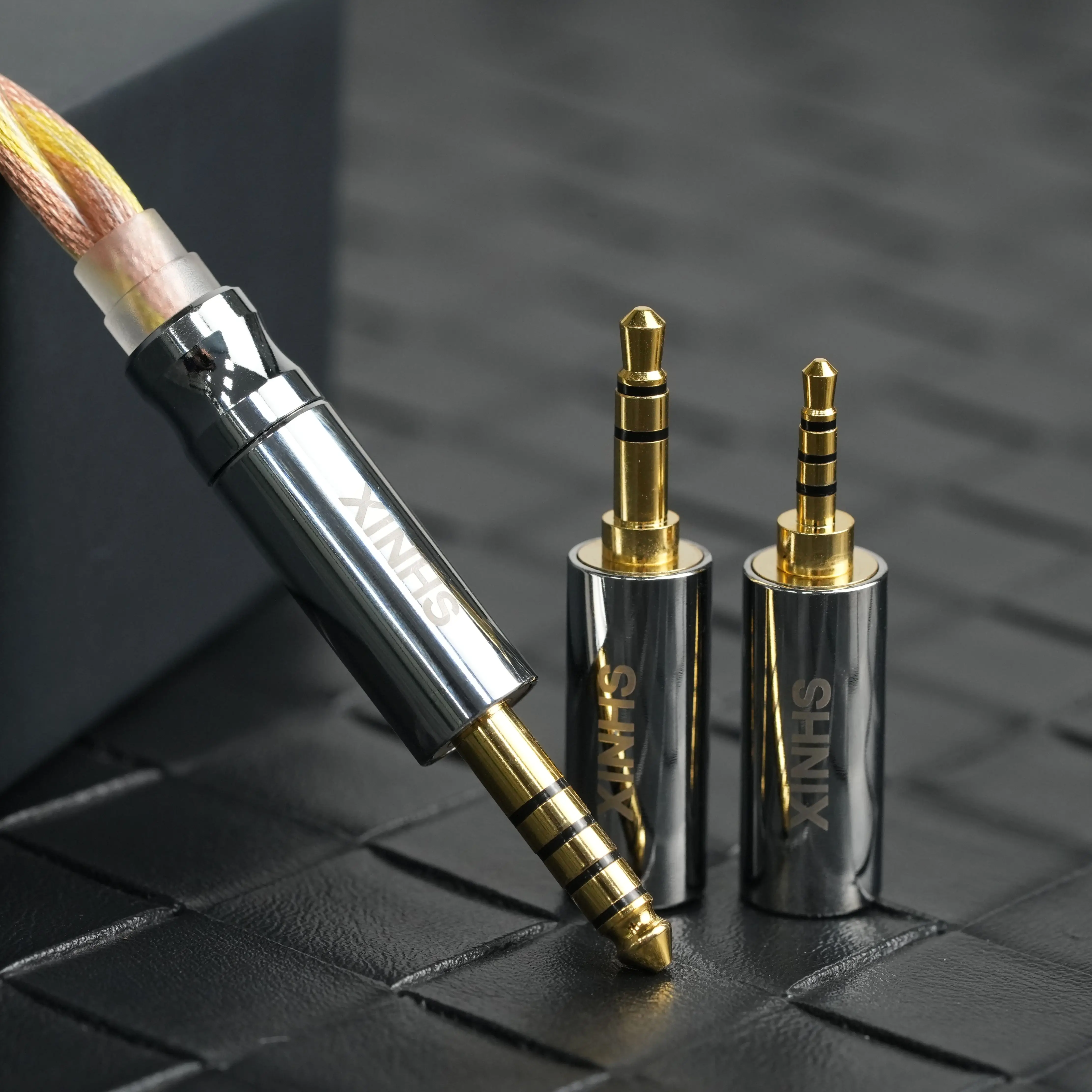 XINHS-109 6N OCC позолоченный кабель для обновления наушников 0 78 мм MMCX IE900 Sennheiser MK4 Legacy2
