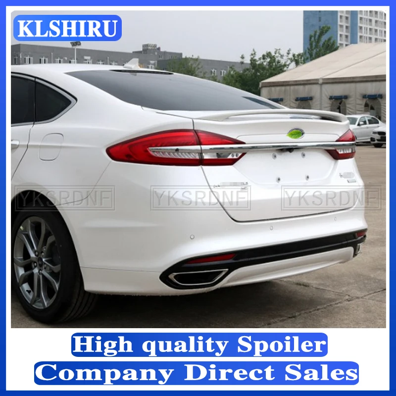 

KLSHIRU для Ford Mondeo/Fusion 2013 2014 2015 2016 2017 автомобильное украшение из АБС-пластика Краска цветной задний спойлер для багажника