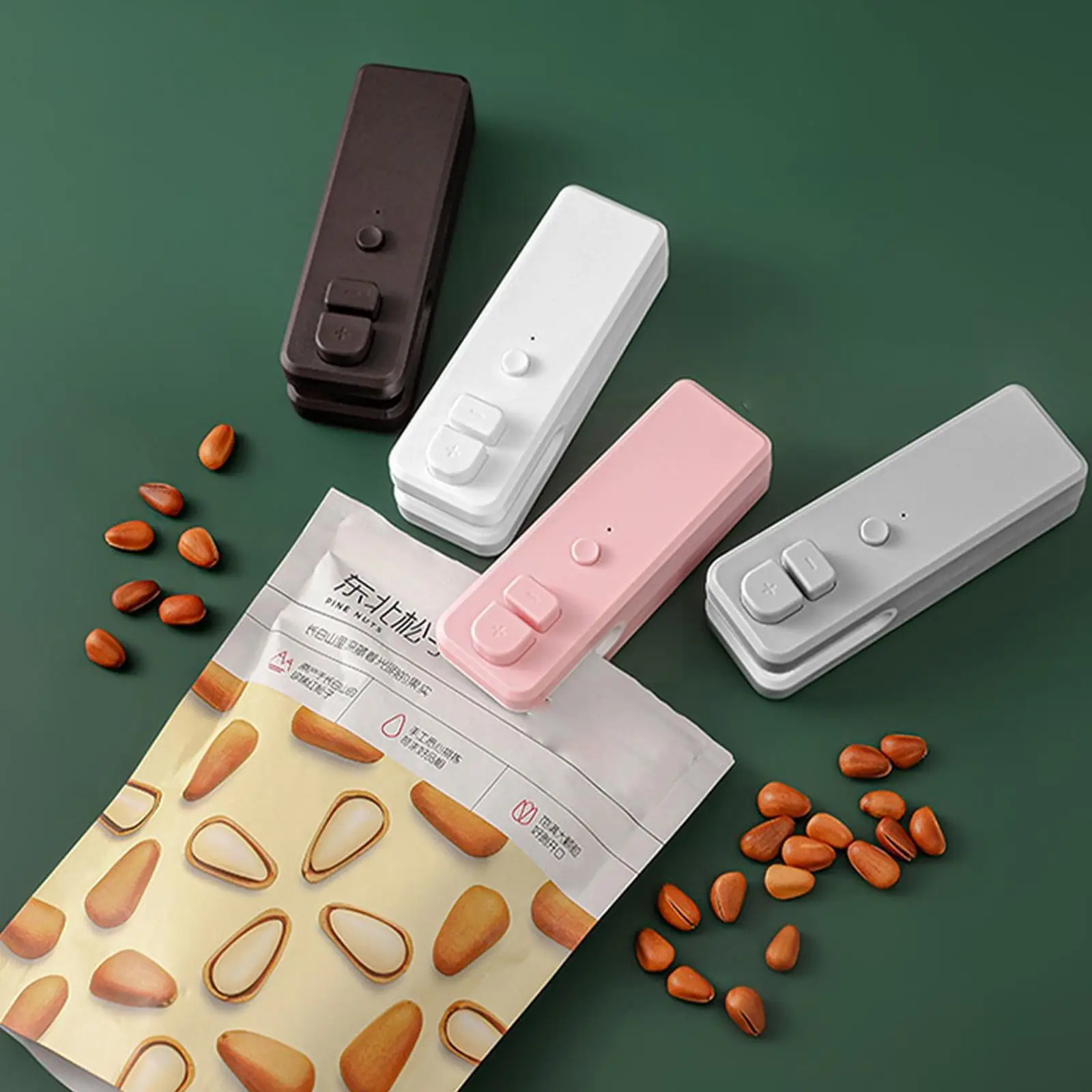 

Mini Heat Sealing Machine Household Heat Sealer For Capper Food Saver For Plastic Bags Package Mini Gadgets Usb Charging J5b8