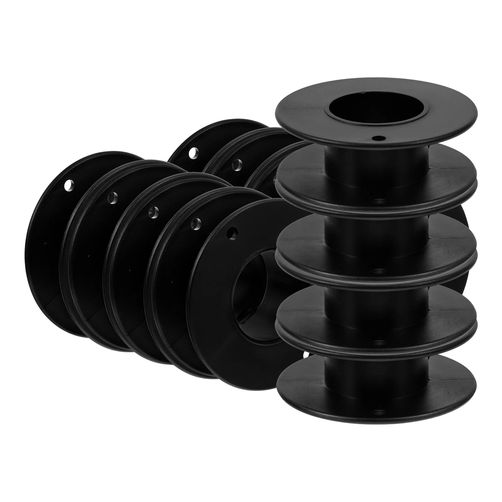 Пластиковые шпульки для проволоки швейные аксессуары ниток компактные машины