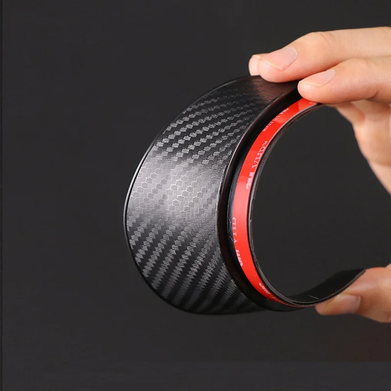 2 шт. углеродное волокно MPerformance Автомобильное зеркало заднего вида дождь брови