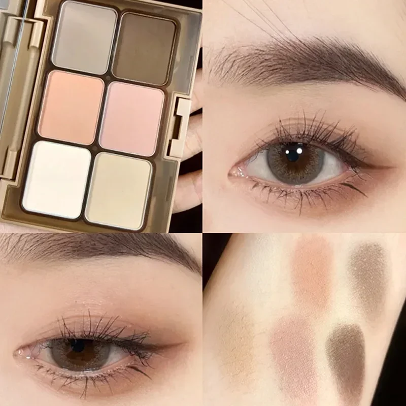 Everbab Универсальная палитра теней для век Матовый земляной цвет Румяна Хайлайтер