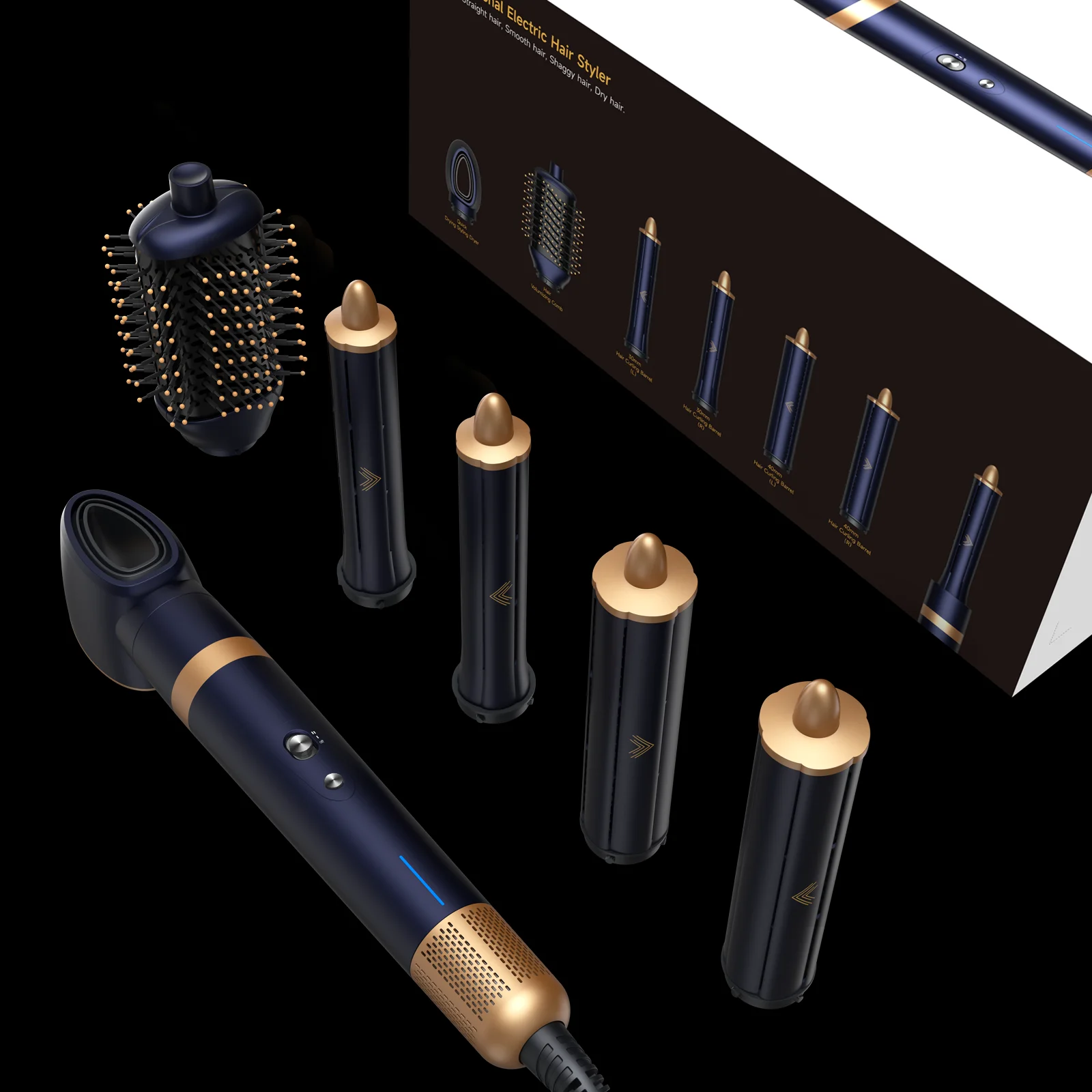 Заводская цена салонный фен с аксессуарами для фена уход за волосами Revair