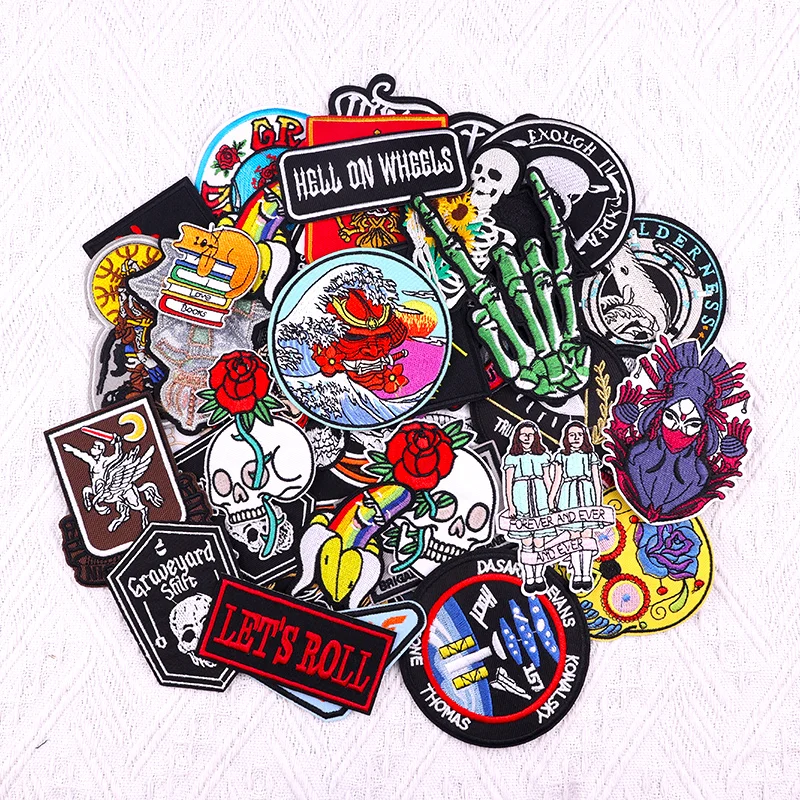 10/20/30/40/50 шт. термоклейкие нашивки для одежды