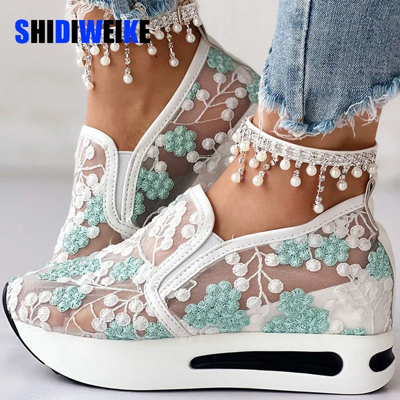 

SDWK/летние босоножки на платформе; Женские повседневные Шлепанцы из пеньковой ткани на толстой подошве с открытым носком; Пляжные женские пр...