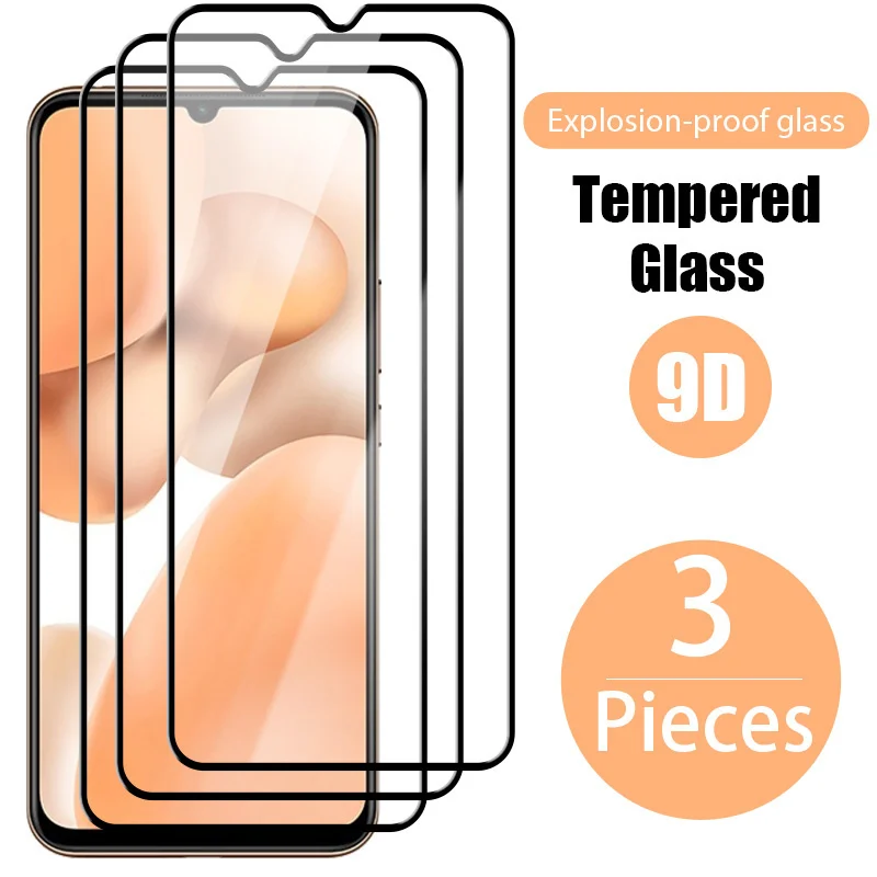 3PCS Full Screen Coverage Glass for Huawei P30 Lite Glass P40 P20 Lite Phone Protective Glass for Huawei P40 Lite E P20 P10
