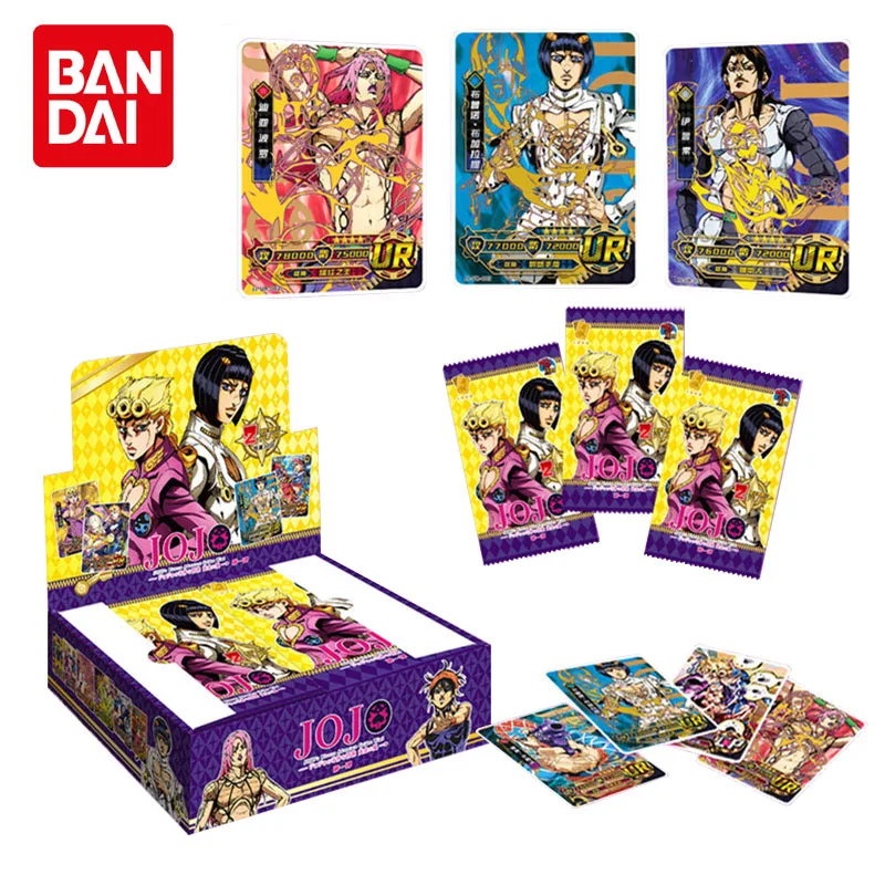 

3/5pcs Japanese Anime Jojo Bizarre Adventure Jojo Cards Characters Collection Cards Hobby Game Collectibles For Children Gifts