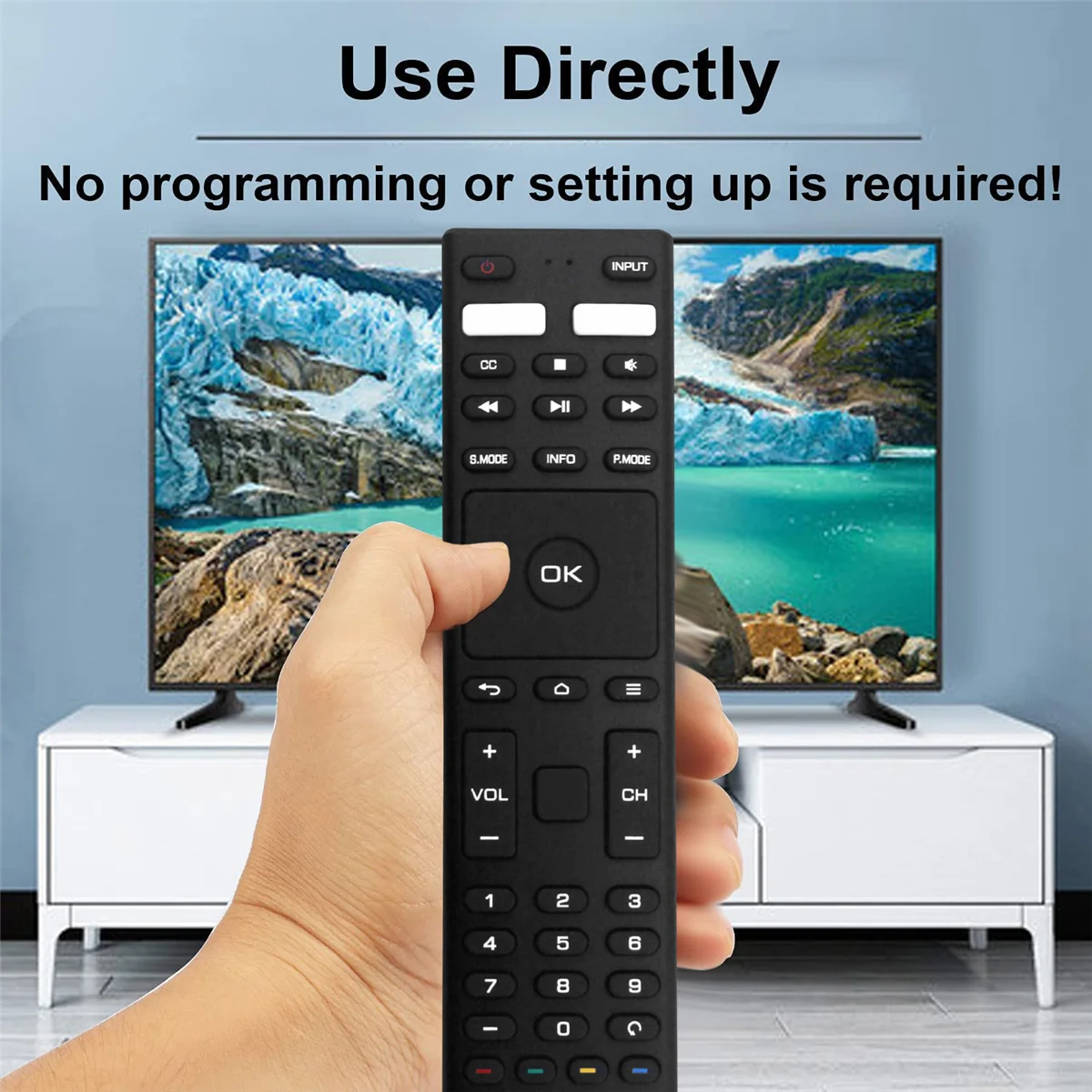 Пульт дистанционного управления для JVC Smart 4K UHD LCD HDTV RM-C3329