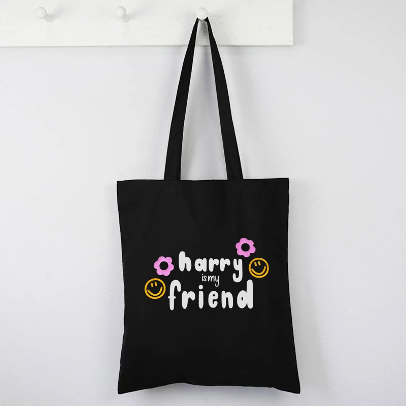 

Модная Сумка-тоут для друзей, сумки для покупок с надписью, Экологически чистая многоразовая сумка для покупок с индивидуальным логотипом, ...