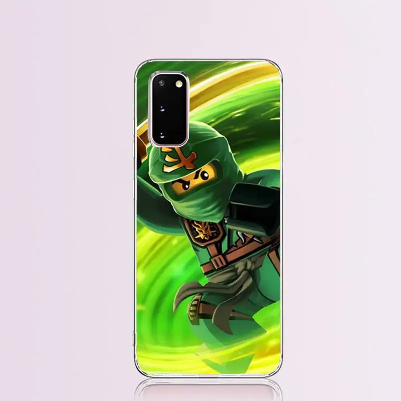 Игровой чехол для телефона Legoes Ninjagoes Samsung S6 S7 edge S8 S9 S10 lite S20 FE S21 Plus ultra |