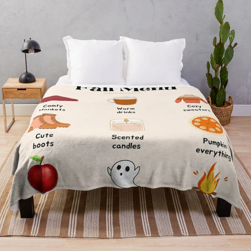 

Осеннее меню Избранное декоративное одеяло