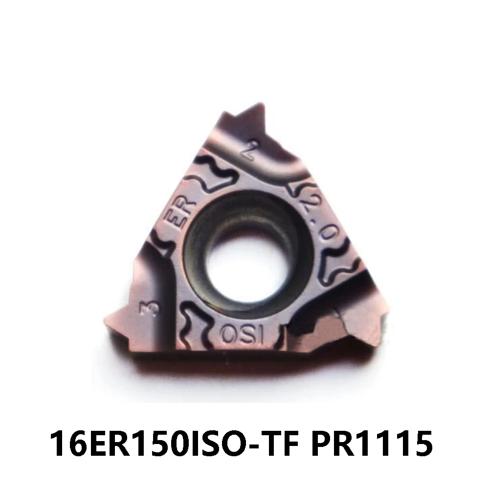 16ER100ISO-TF PR1115 оригинальные карбидные вставки 16 ER 16ER 100 ISO 100ISO TF ЧПУ токарный резец