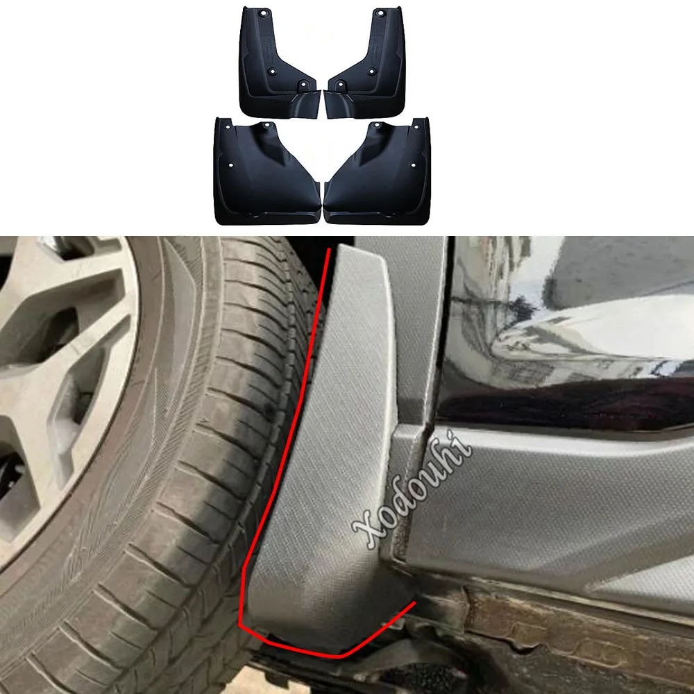 

4 шт., пластиковые Брызговики для Subaru Forester 2018 2019 2020 2021 2022