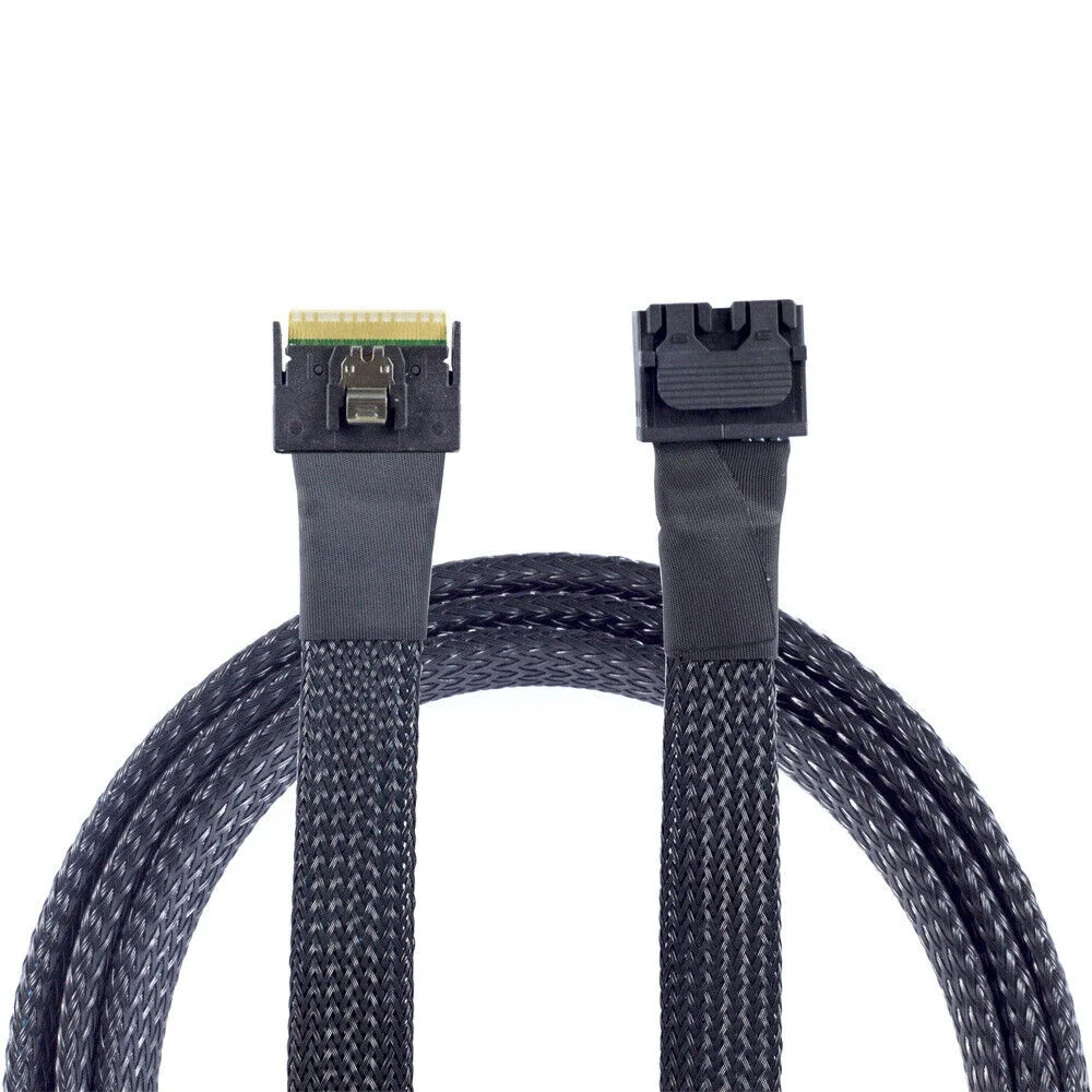 Соединительный кабель Slimline SAS SFF-8654 8I 4.0 74P — 2X 8643
