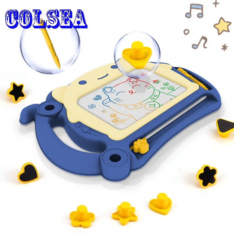 

COLSEA Magnetic Drawing Board Educational Game Brain Painting Blackboard Learning Handwriting Pad Kids Magnetic Boy Girl Toy