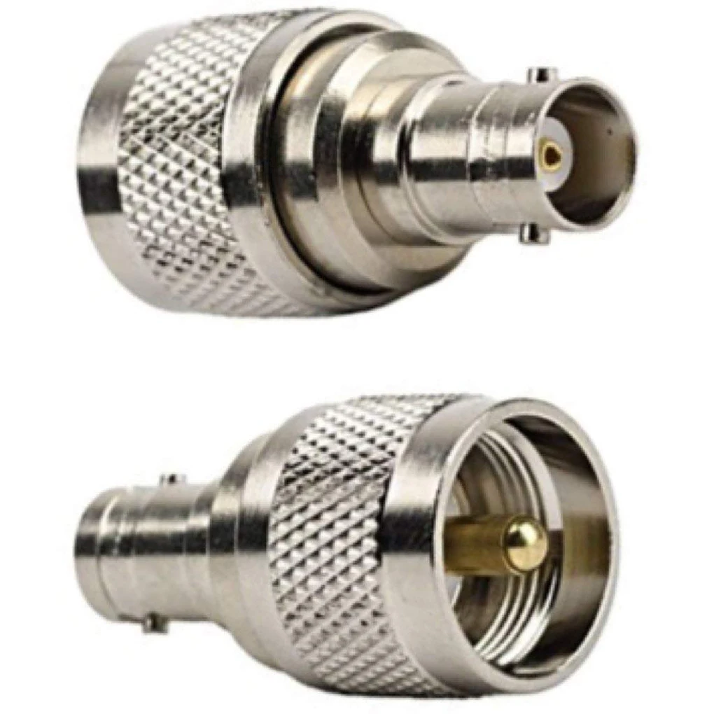 

1 2 4 6 шт. RF коаксиальный адаптер UHF штекер в BNC Женский фотоадаптер PL259