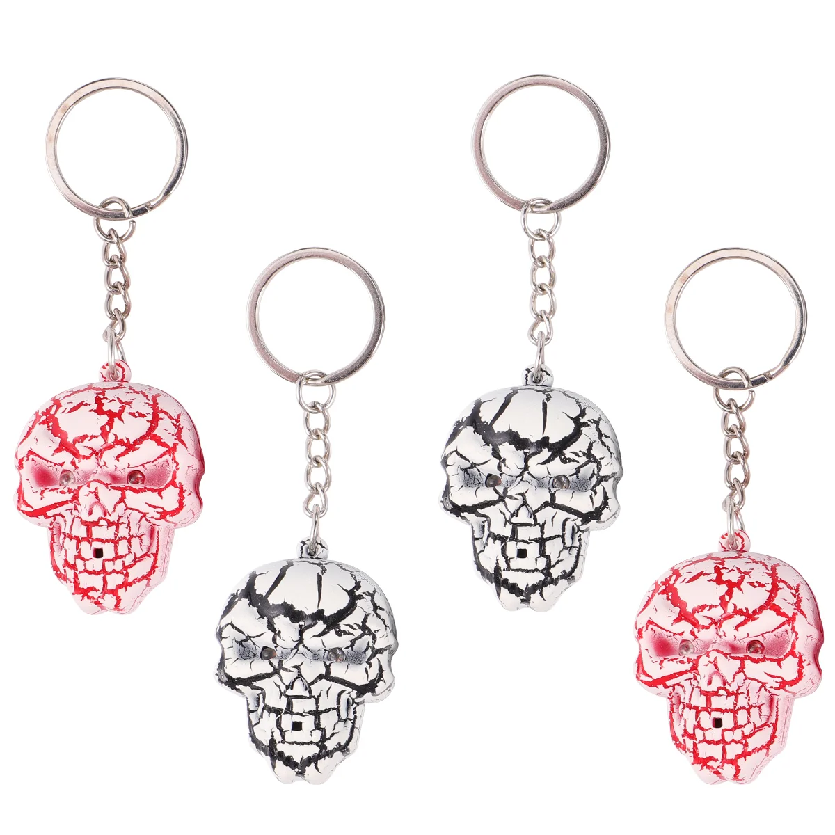 

4pcs Durable Decorative Lightweight Reusable Key Pendant Friends Co-worker
