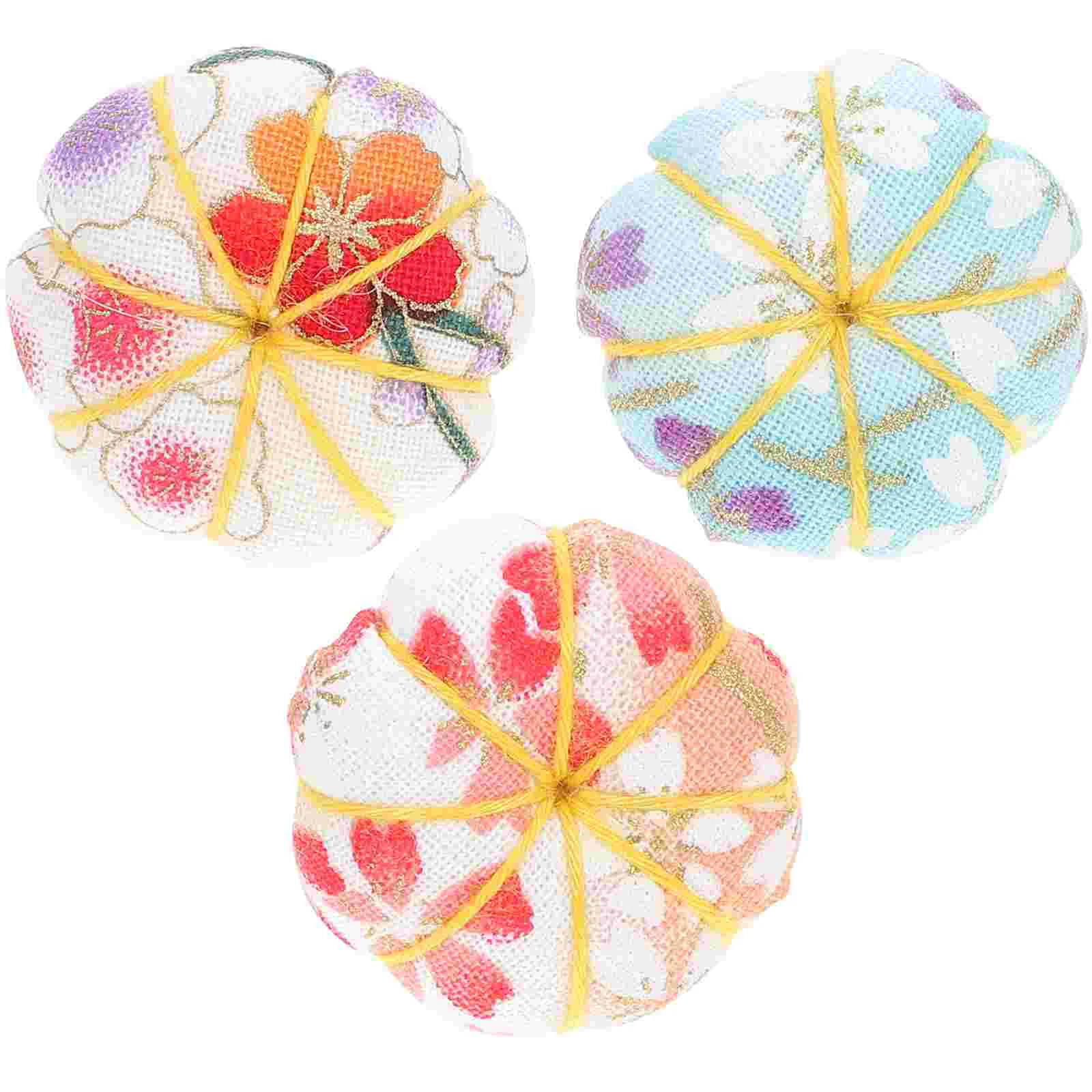 

Pin Cushion Sewing Needle Holder Wrist Cushions Ring Quilting Wearable Wristband Pincushion Pincushions Elastic Novelty Cotton