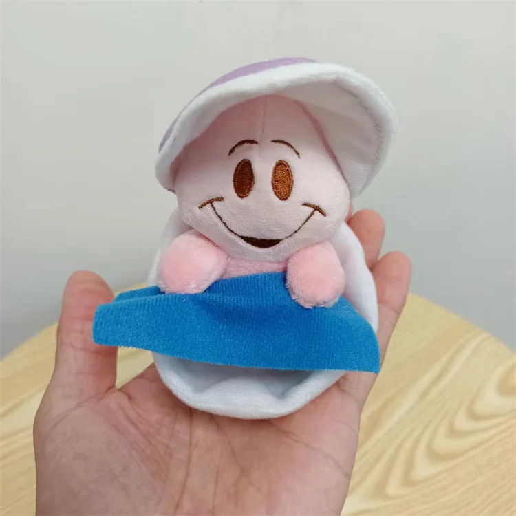 

10cm Disney Alice in Wonderland Baby Oysters The King of Hearts Plush Toy Soft Stuffed Cartoon Doll Gifts For Kids