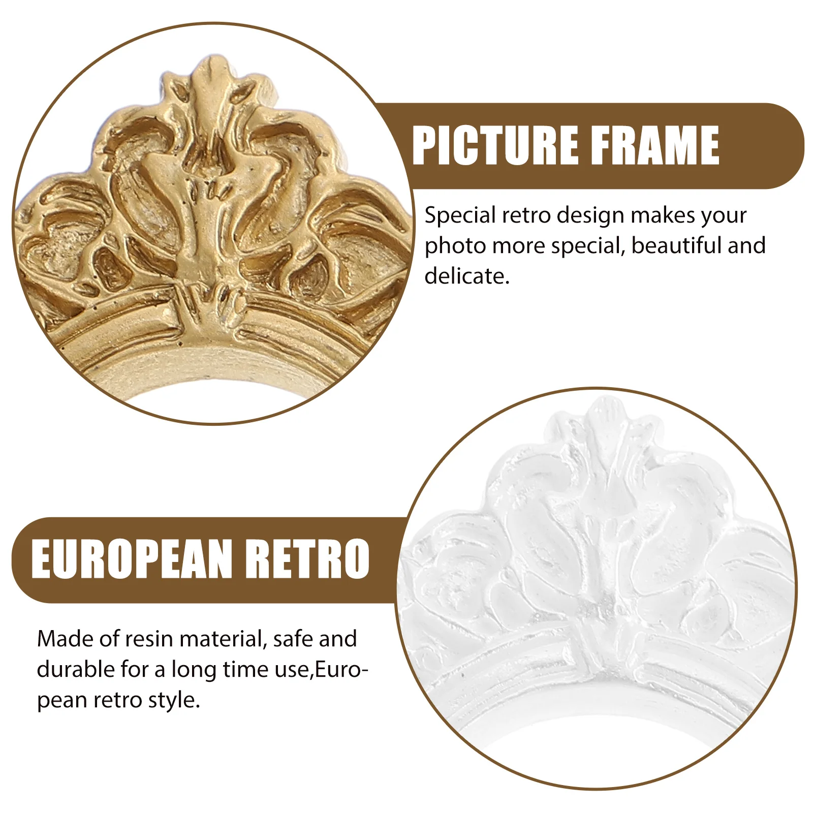 10 шт. DIY фоторамка ручной работы ювелирные изделия реквизит цифровой ретро декор