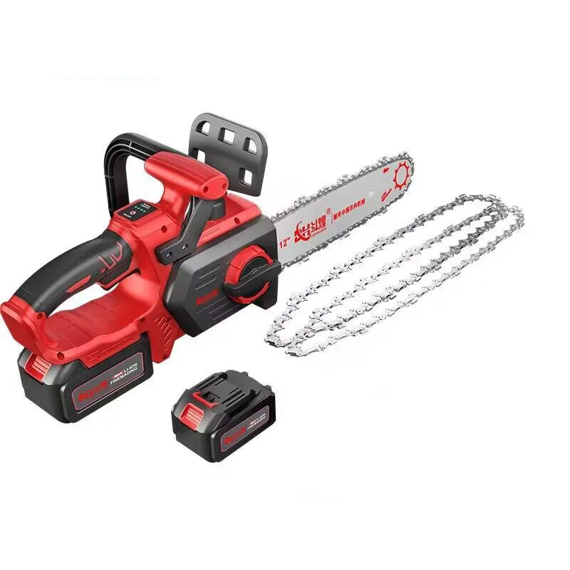 Портативная литиевая батарея 12-дюймовая бензопила бытовая зарядка маленькая