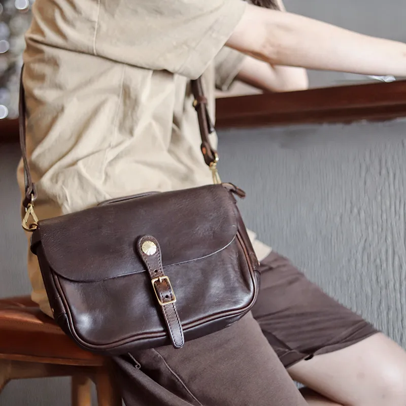 Top quality genuine leather men's shoulder bag fashion designer luxury outdoor travel first layer cowhide teens crossbody bag