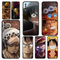 one piece d luffy phone case for samsung galaxy a12 a22 a32 a52 a50 a70 a10 a10s a20 a30 a40 a20s a20e a02s a72 soft cover
