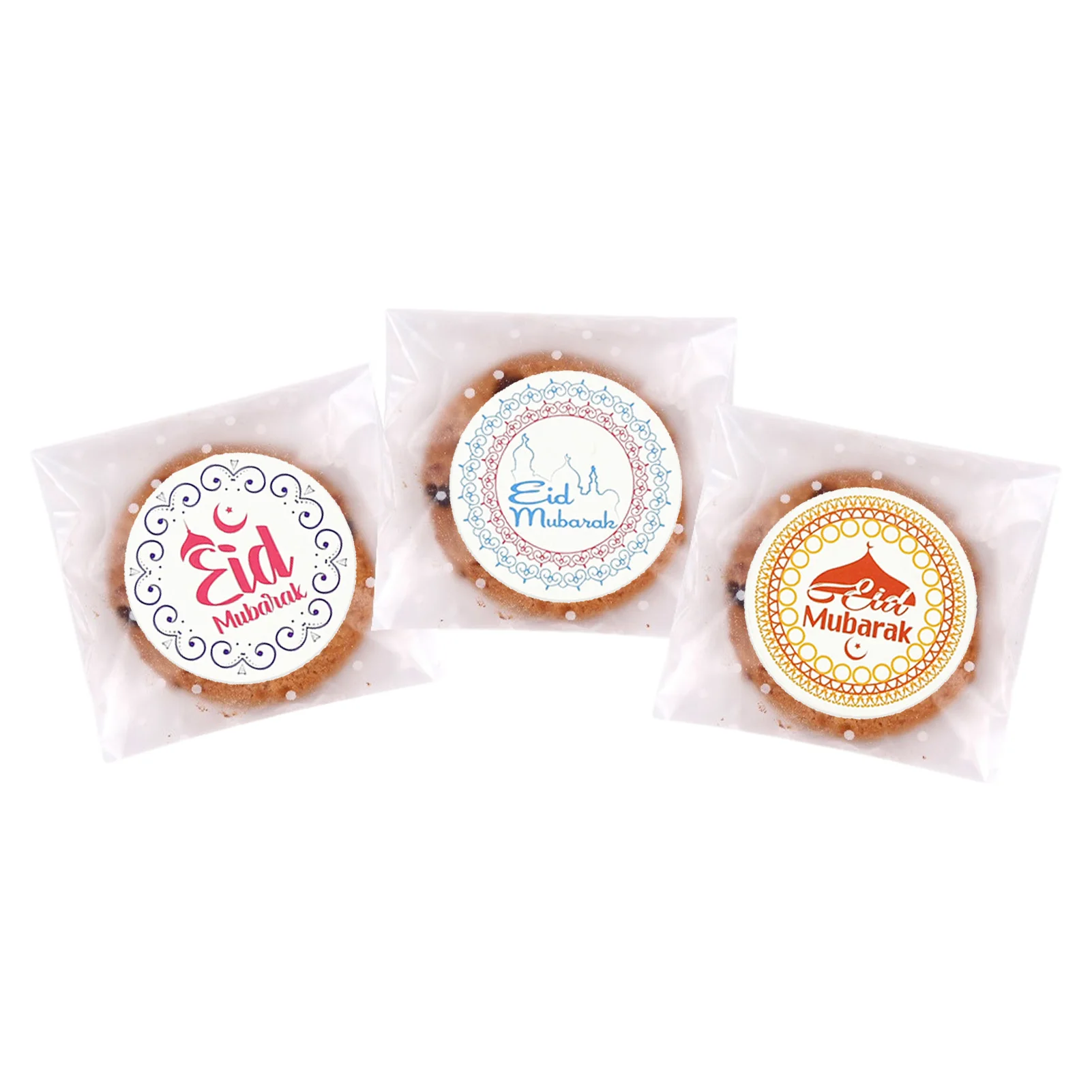

120PCS Ramadan EID Mubarak Decorations Paper Sticker Gift Lable Seal Sticker Islamic Muslim Eid Al-fitr Decoration Supplies