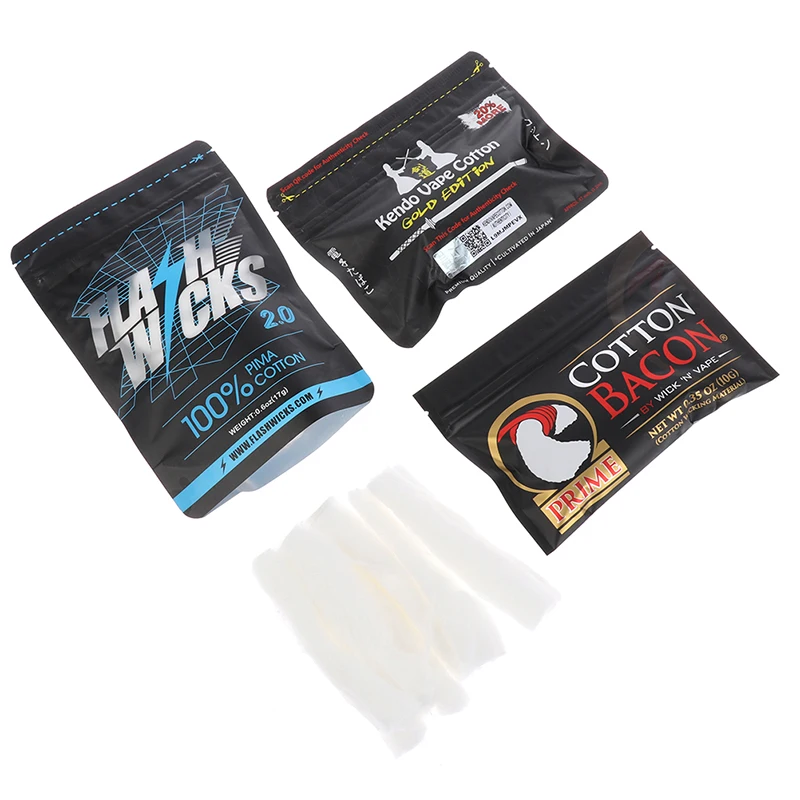 100% хлопок Золотая версия Bacon подходит для атомайзера аксессуары резервуара -