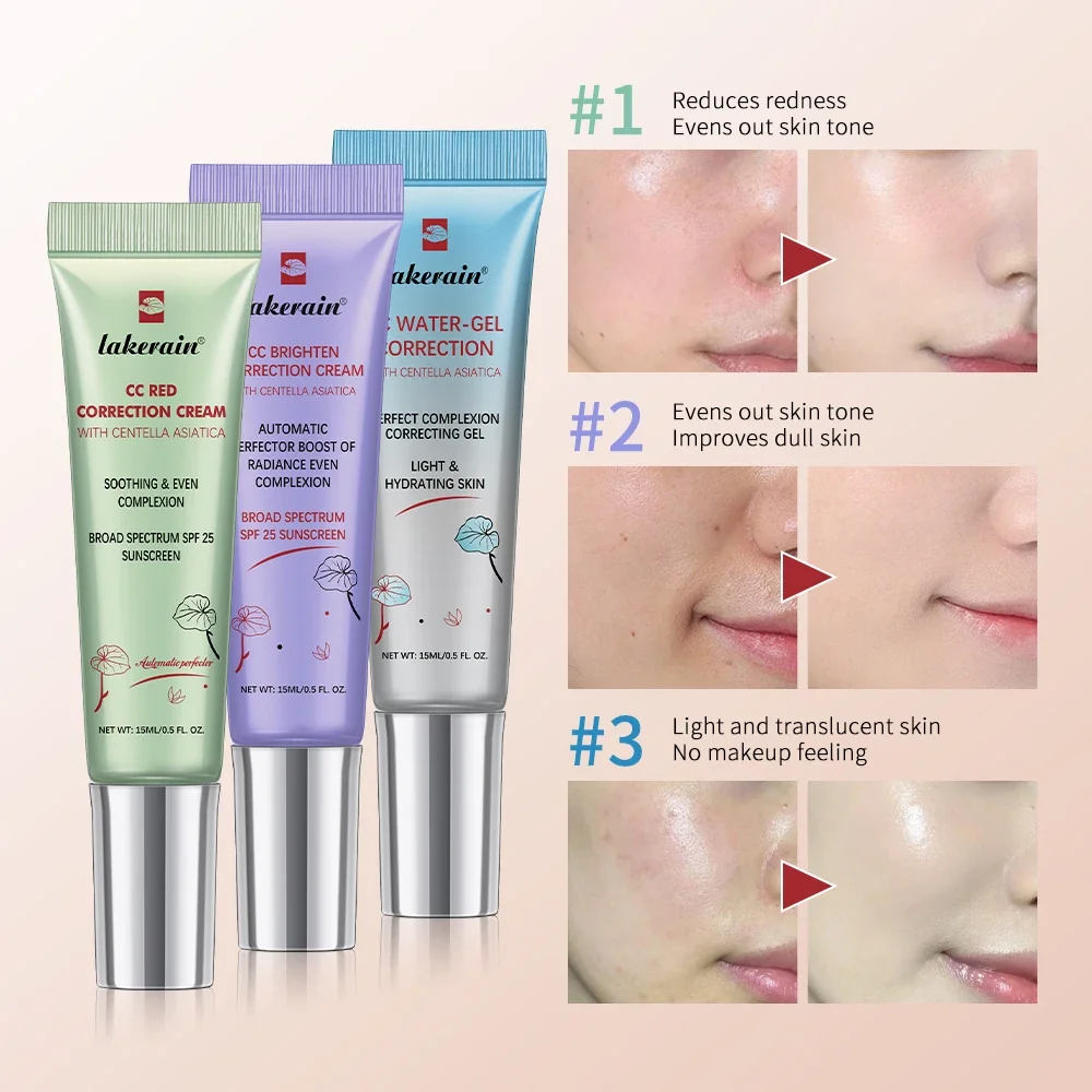 erborian CC Red Correction Cream Primer Увлажняющий водостойкий против пота макияж перед