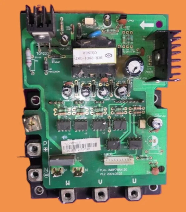 

1pc used Midea Air conditioning module Board FUJI-7MBP75RA120 ME-POWER-75A