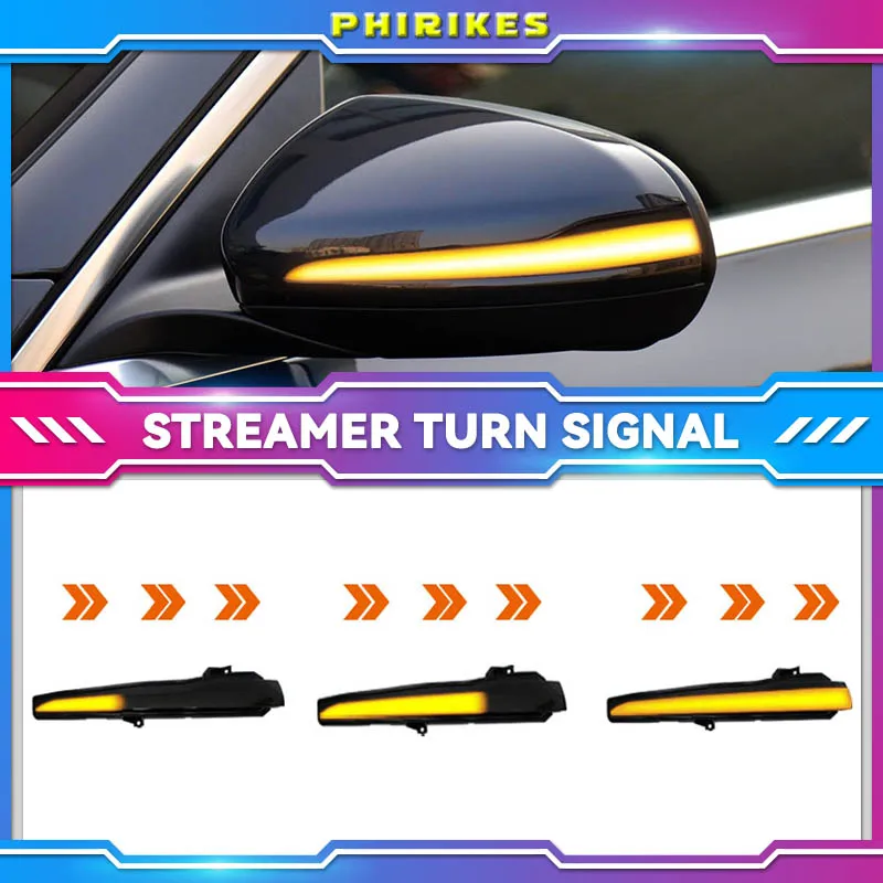 

Dynamic Turn Signal Side Wing LED Rearview Mirror Indicator Blinker Light For Mercedes Benz C Class W205 GLC X253 E W213 S W222