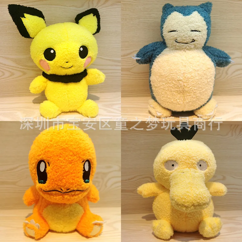 Новая плюшевая игрушка Takara Tomy Pokemon Pichu, прекрасный покемон Пикачу, младшая версия эволюции, коллекционная кукла хобби, милая подарочная игрушка для девочки.