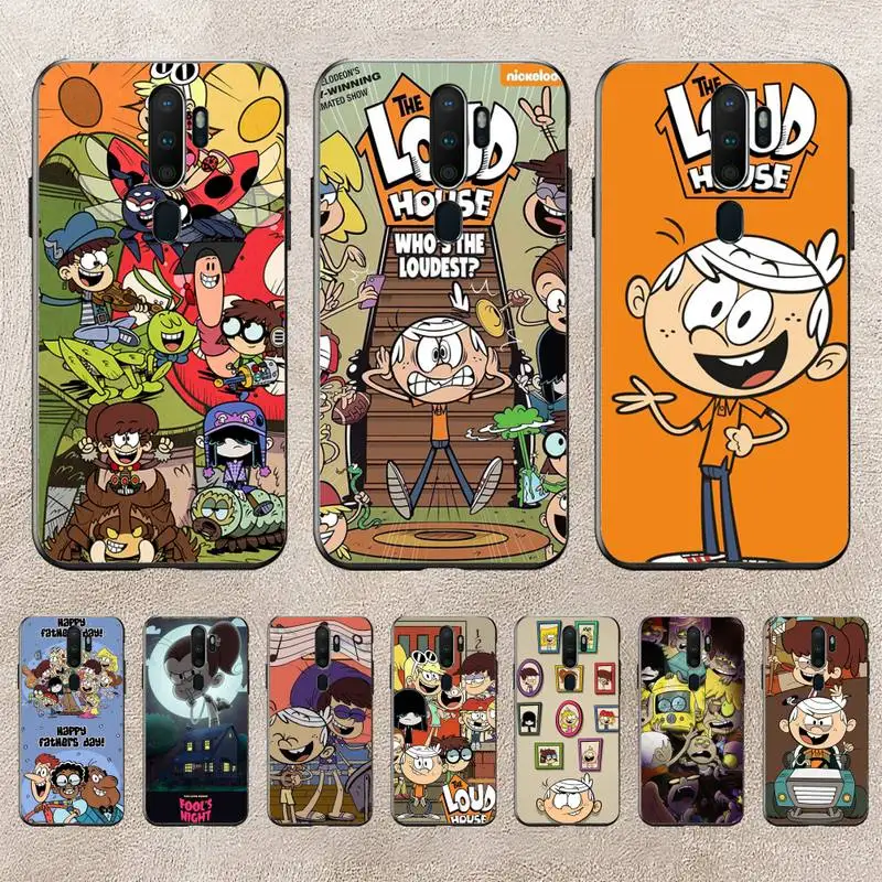 

The Cartoon Loud House Phone Case For Redmi 9A 8A 6A Note 9 8 10 11S 8T Pro K20 K30 K40 Pro PocoF3 Note11 5G Case
