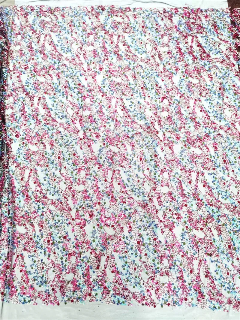 Красивая французская кружевная ткань с блестками африканские кружева идеально