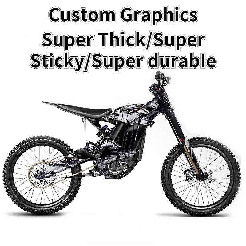 

For SURRON Custom Stickers Light Bee X Electric Off-road Bike Dirtbike Decorative Self-adhesive Moisture-proof Thick SUR-RON