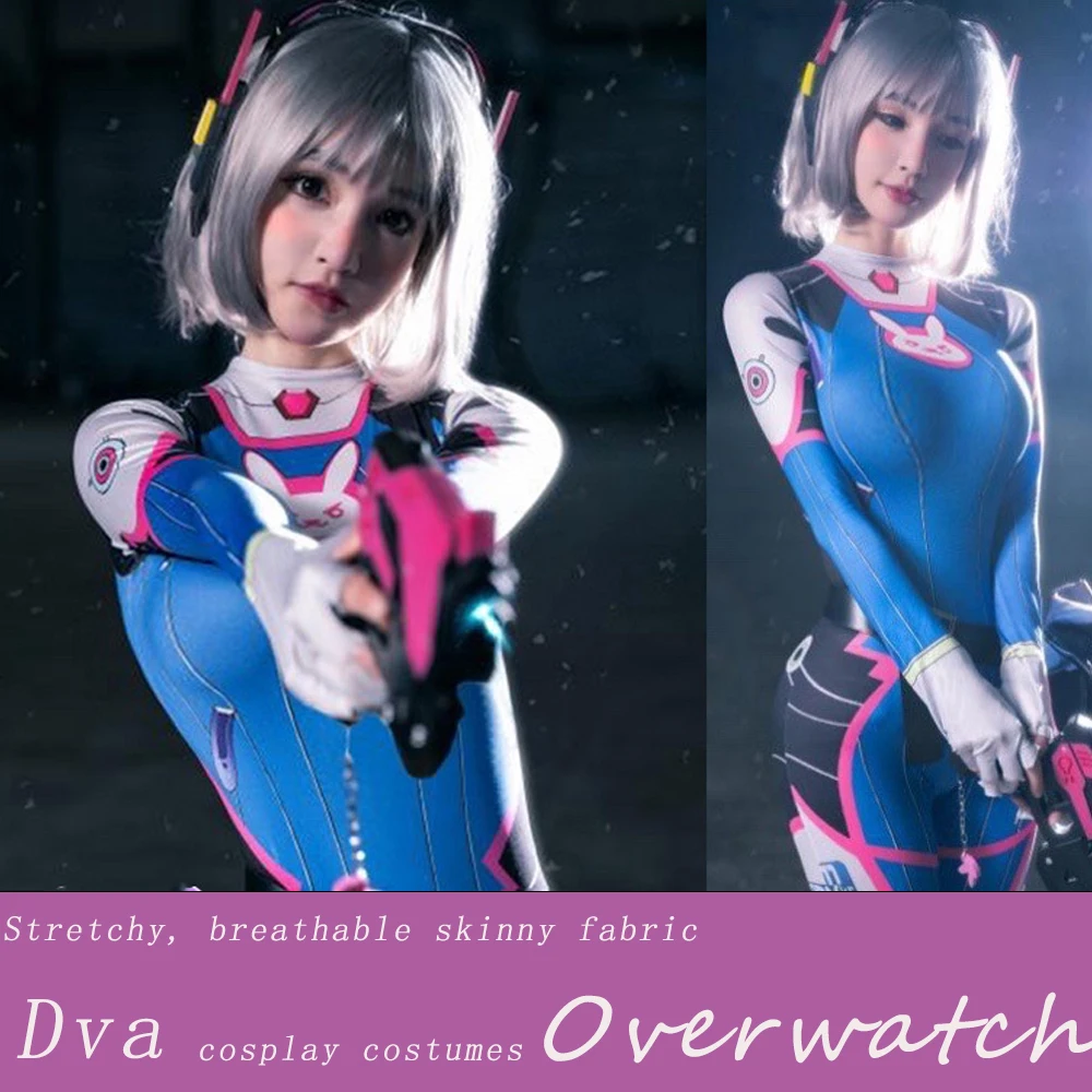 

Игра Overwatch Dva Косплей костюмы сексуальное боди для женщин взрослых детей аниме купальник Смешные кавайные костюмы Хэллоуин вечерние НКИ