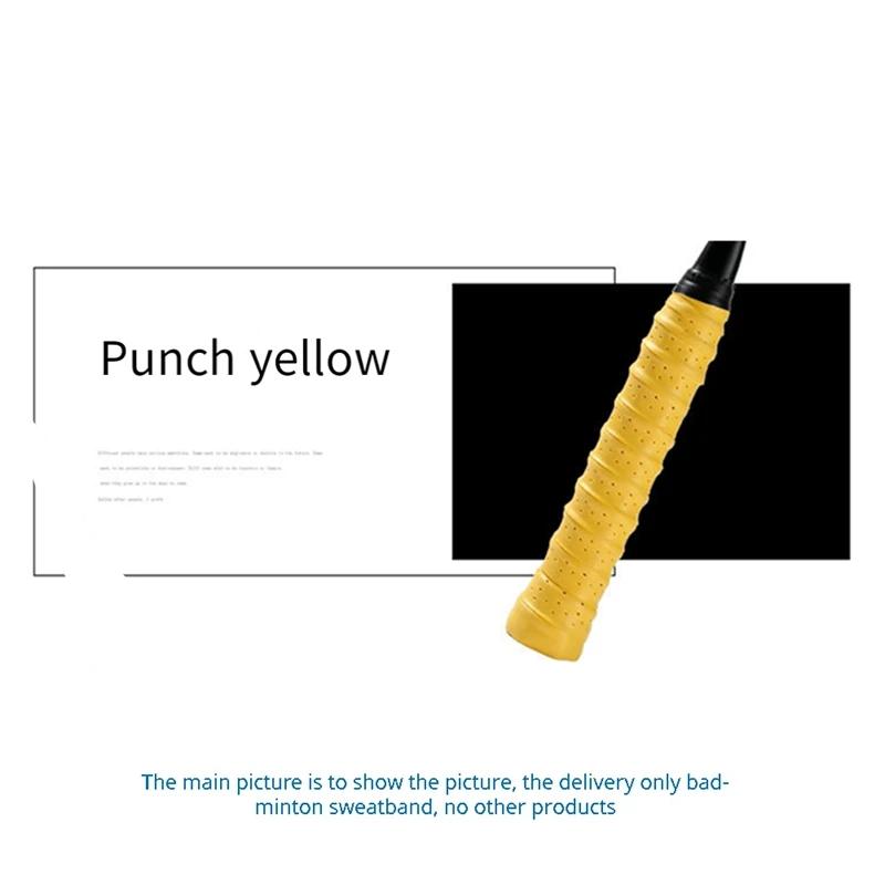 Утолщенный впитывающий пот пояс для бадминтона перфорированная нескользящая