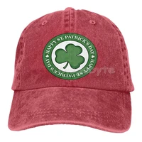 st patricks day hat shamrock baseball cap adjustable trucker hats green day lucky hat st patrick decor for men women