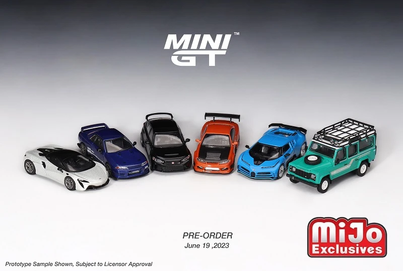 

(Pre-Order) MINI GT 1:64 Nissan / McLaren / Honda / Bugatti / Land Rover Diecast Model Car
